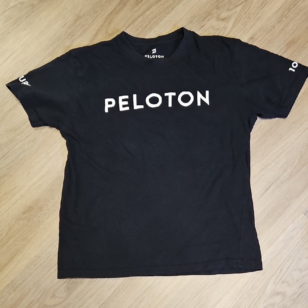 Peloton Classic Black Short Sleeve Tee